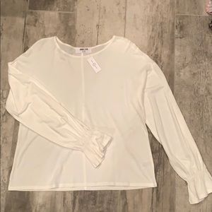 Ivory Long Sleeve Tee